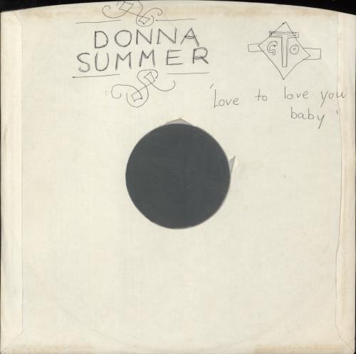 Donna Summer Love To Love You Baby - Test Pressing vinyl LP album (LP record) UK SUMLPLO864128