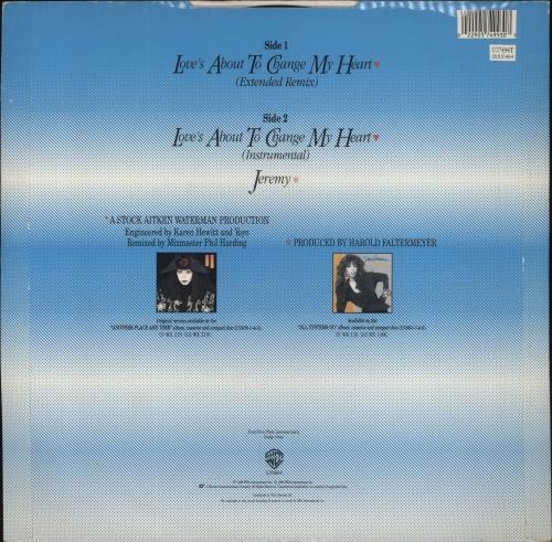 Donna Summer Love's About To Change 12" vinyl single (12 inch record / Maxi-single) UK SUM12LO41360