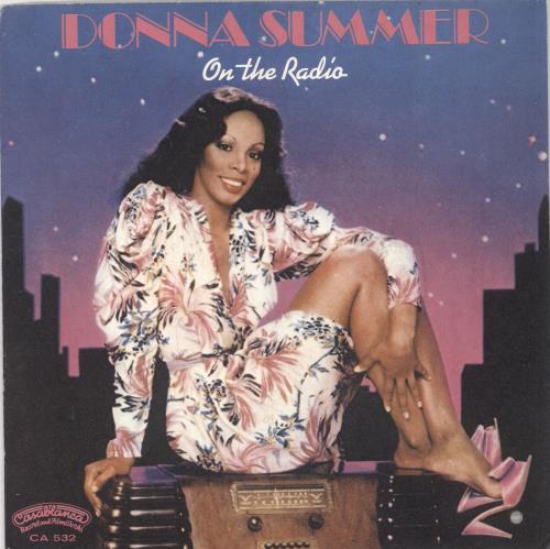 Donna Summer On The Radio 7" vinyl single (7 inch record / 45) Italian SUM07ON102323