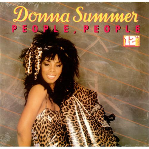 Donna Summer People, People 12" vinyl single (12 inch record / Maxi-single) Dutch SUM12PE415456