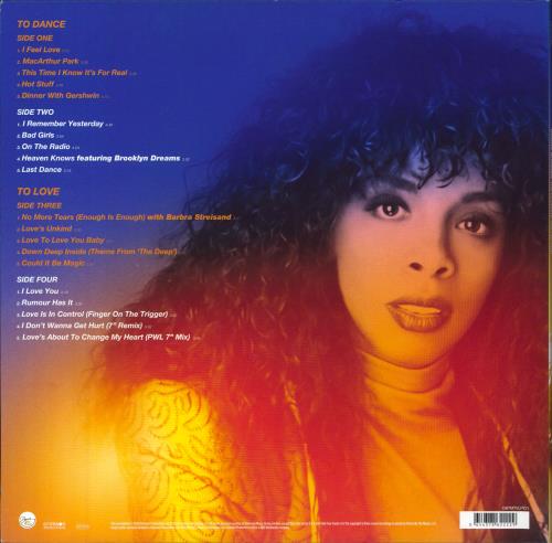 Donna Summer The Ultimate Collection 2-LP vinyl record set (Double LP Album) UK SUM2LTH812967