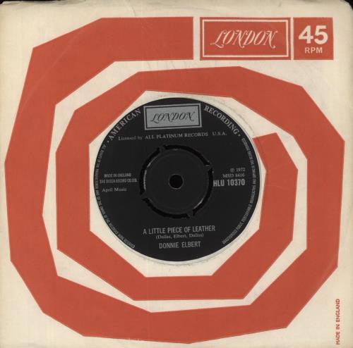 Donnie Elbert A Little Piece Of Leather 7" vinyl single (7 inch record / 45) UK 2DE07AL550750
