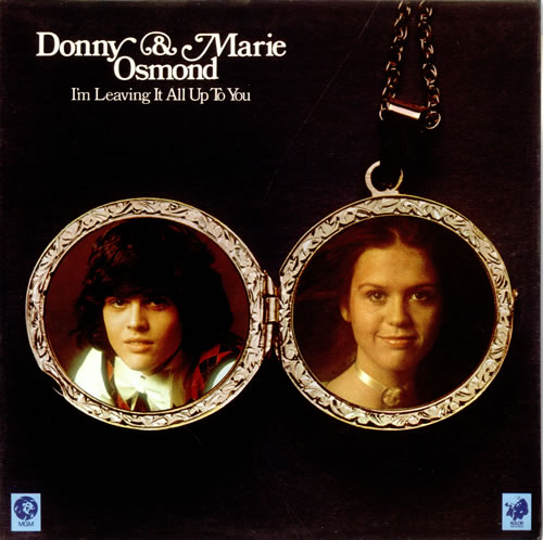 Donny & Marie Osmond I'm Leaving It All Up To You vinyl LP album (LP record) UK D4OLPIM525112