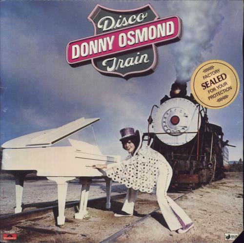 Donny Osmond Disco Train vinyl LP album (LP record) US DOSLPDI59704