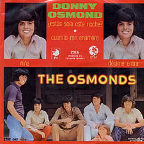 Donny Osmond Donny Osmond EP 7" vinyl single (7 inch record / 45) Mexican DOS07DO259471