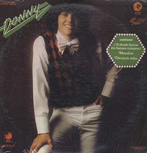 Donny Osmond Donny Osmond vinyl LP album (LP record) Mexican DOSLPDO316338