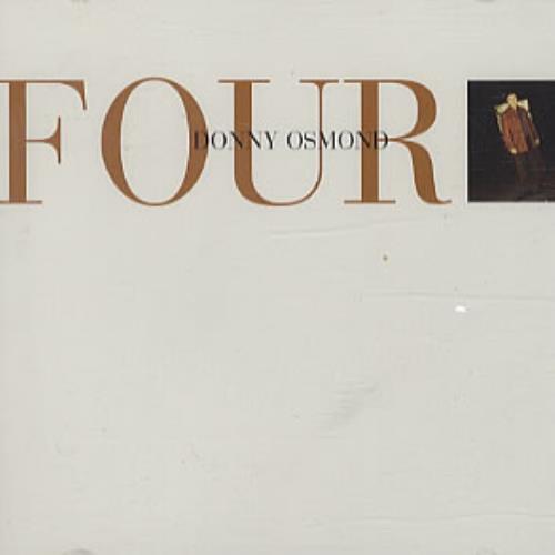 Donny Osmond Four CD single (CD5 / 5") US DOSC5FO156485