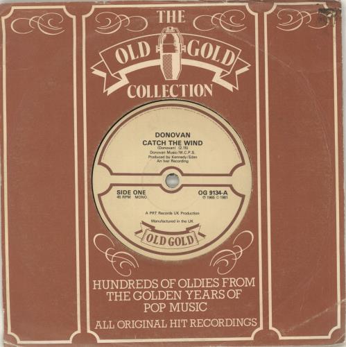 Donovan Catch The Wind 7" vinyl single (7 inch record / 45) UK DOV07CA713591