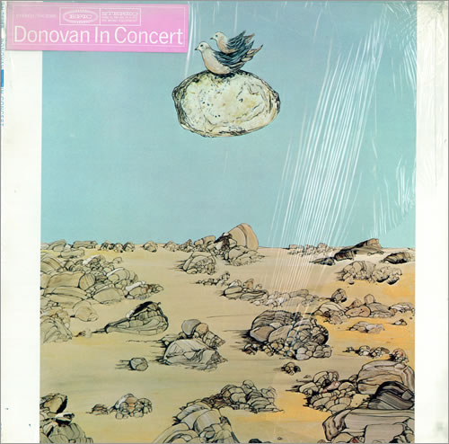 Donovan In Concert - Stickered Shrink vinyl LP album (LP record) US DOVLPIN474751