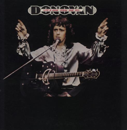 Donovan Live In Japan/Spring Tour 1973 vinyl LP album (LP record) Japanese DOVLPLI475574