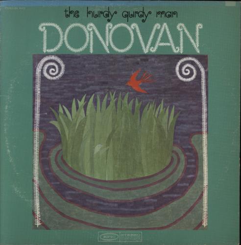 Donovan The Hurdy Gurdy Man - Orange Label vinyl LP album (LP record) US DOVLPTH502981