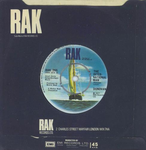 Donovan The Light 7" vinyl single (7 inch record / 45) UK DOV07TH815006