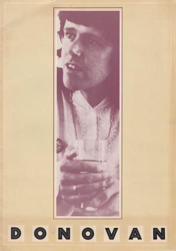 Donovan Tour Programme tour programme UK DOVTRTO691353