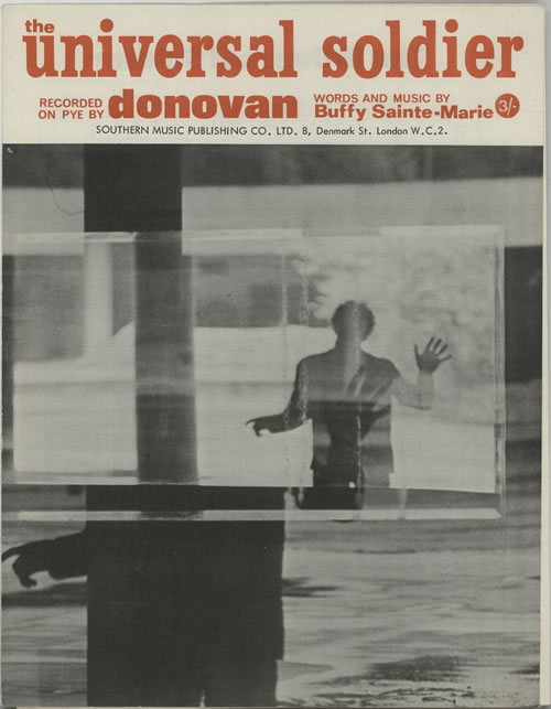 Donovan Universal Soldier sheet music UK DOVSMUN634379