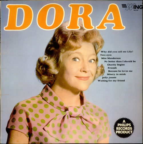 Dora Bryan Dora vinyl LP album (LP record) UK 5DBLPDO536259