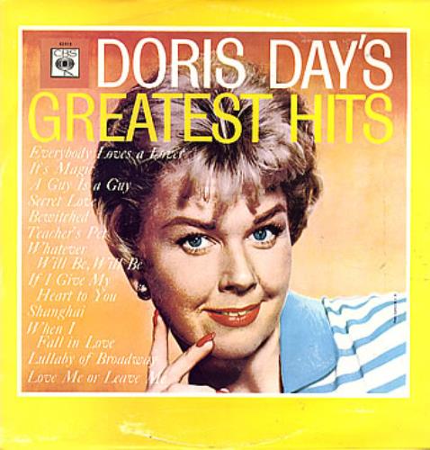 Doris Day Greatest Hits vinyl LP album (LP record) Israeli DRDLPGR298126