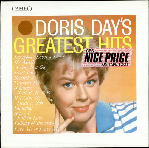 Doris Day Greatest Hits vinyl LP album (LP record) UK DRDLPGR511710