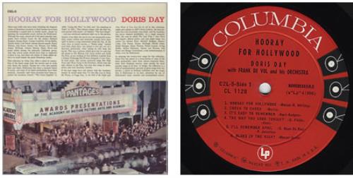 Doris Day Hooray For Hollywood 2-LP vinyl record set (Double LP Album) US DRD2LHO377745