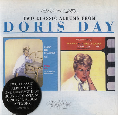 Doris Day Hooray For Hollywood 2 CD album set (Double CD) UK DRD2CHO587854