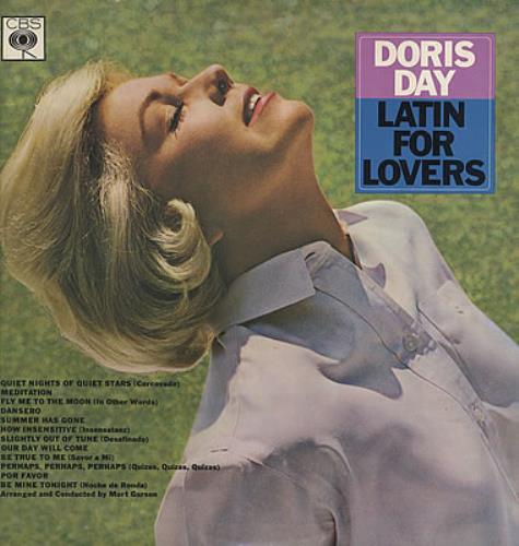 Doris Day Latin For Lovers vinyl LP album (LP record) UK DRDLPLA378804