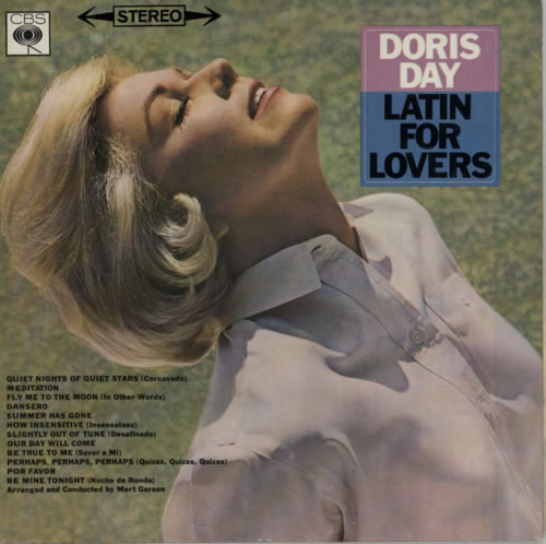 Doris Day Latin For Lovers vinyl LP album (LP record) UK DRDLPLA618684