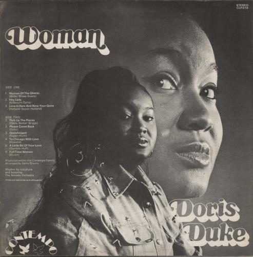 Doris Duke Woman vinyl LP album (LP record) UK DYXLPWO889715