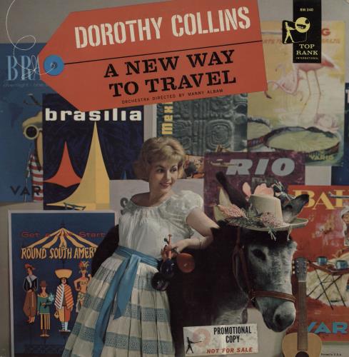 Dorothy Collins A New Way To Travel vinyl LP album (LP record) US D8RLPAN761960