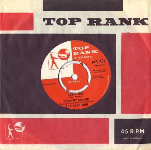 Dorothy Collins Banjo Boy 7" vinyl single (7 inch record / 45) UK D8R07BA563182