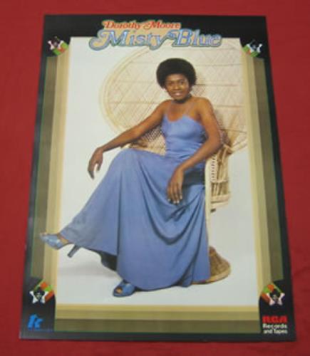 Dorothy Moore Misty Blue poster Japanese DM3POMI359265
