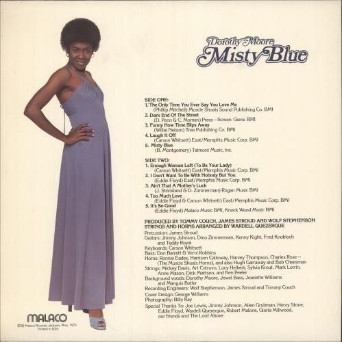 Dorothy Moore Misty Blue vinyl LP album (LP record) US DM3LPMI746949