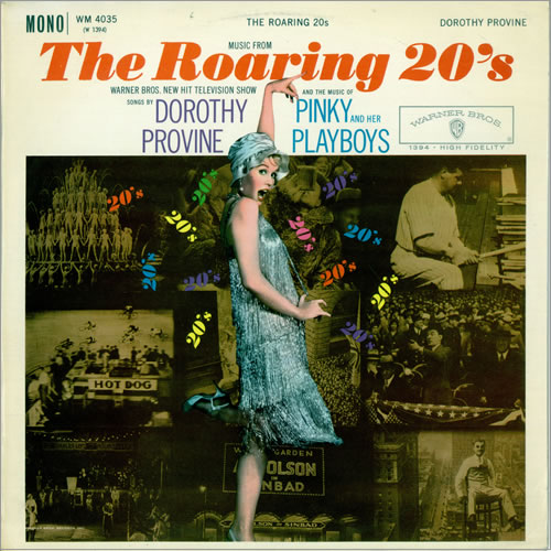 Dorothy Provine The Roaring 20's vinyl LP album (LP record) UK DYVLPTH476224