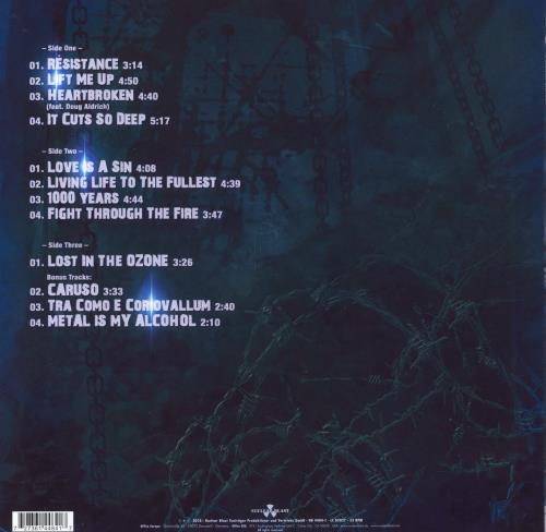 Doro Forever Warriors 2-LP vinyl record set (Double LP Album) UK D-O2LFO826042