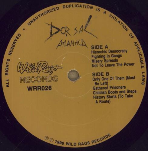 Dorsal Atlantica Searching For The Light vinyl LP album (LP record) US 7Q1LPSE837613