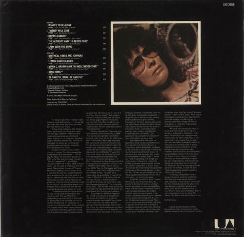 Dory Previn One A.M. Phonecalls vinyl LP album (LP record) UK DOILPON398981