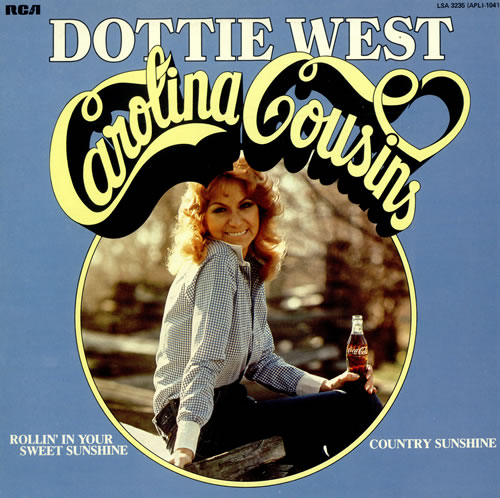 Dottie West Carolina Cousins vinyl LP album (LP record) UK DOYLPCA494765