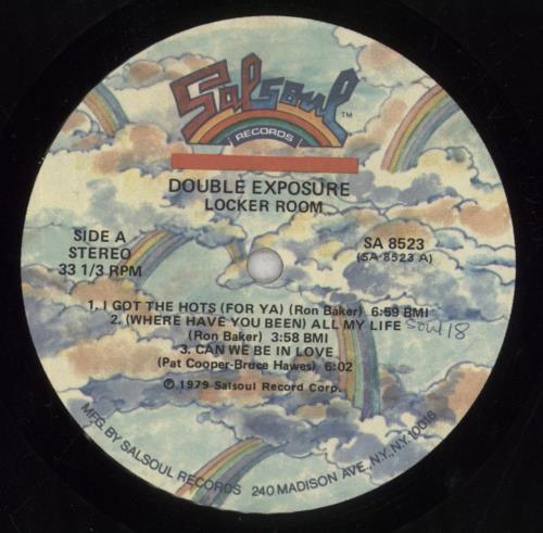 Double Exposure Locker Room vinyl LP album (LP record) Canadian DBPLPLO854852