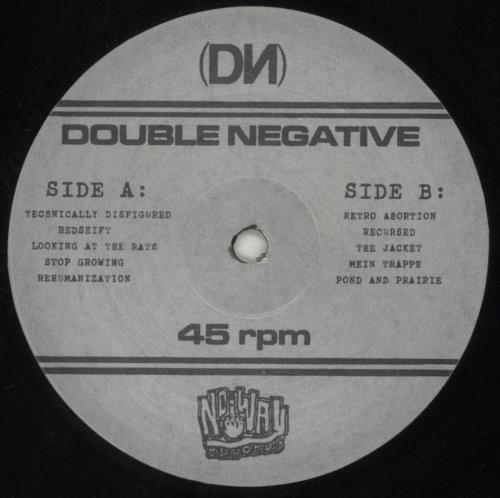 Double Negative The Wonderful And Frightening World Of Double Negative vinyl LP album (LP record) US 8O5LPTH851454