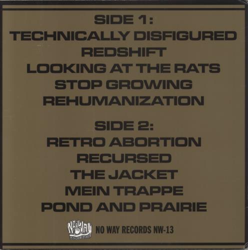 Double Negative The Wonderful And Frightening World Of Double Negative vinyl LP album (LP record) US 8O5LPTH851454