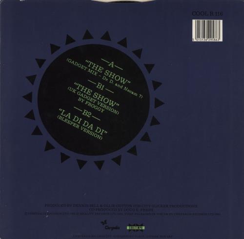 Doug E. Fresh & The Get Fresh Crew The Show 12" vinyl single (12 inch record / Maxi-single) UK DPF12TH868597