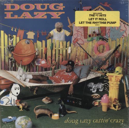 Doug Lazy Doug Lazy Gettin' Crazy vinyl LP album (LP record) US DZYLPDO887159