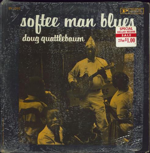 Doug Quattlebaum Softee Man Blues vinyl LP album (LP record) US 3U-LPSO770241