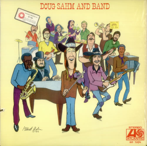 Doug Sahm Doug Sahm And Band - shrink vinyl LP album (LP record) US DSMLPDO542332