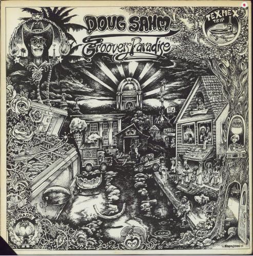 Doug Sahm Groovers Paradise vinyl LP album (LP record) US DSMLPGR801797