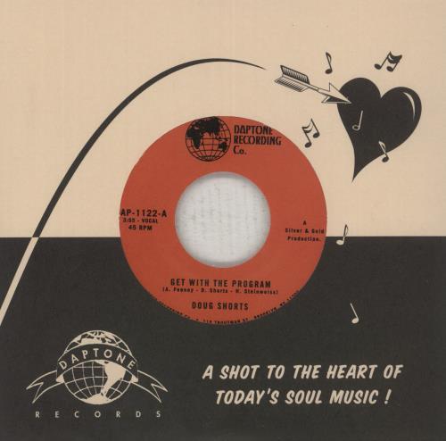 Doug Shorts Get With The Program - Random Color Vinyl 7" vinyl single (7 inch record / 45) US -X907GE883517