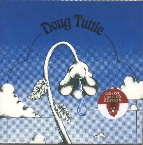 Doug Tuttle Anywhere You Run - Blue Vinyl 7" vinyl single (7 inch record / 45) French 00507AN883263