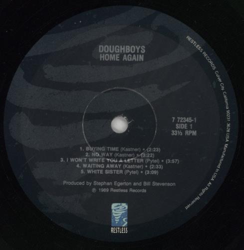 Doughboys Home Again vinyl LP album (LP record) US DKFLPHO558069