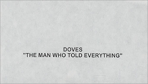 Doves Man Who Told Everything video (VHS or PAL or NTSC) UK VOSVIMA171774