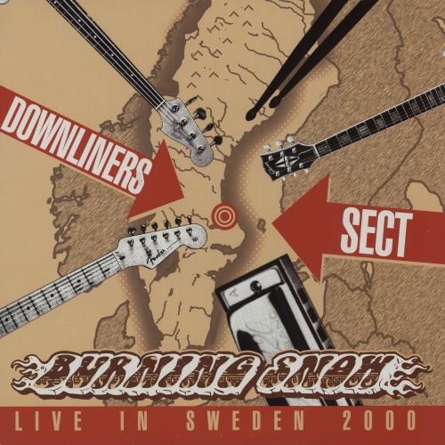 Downliners Sect Burning Snow vinyl LP album (LP record) UK DWSLPBU483540