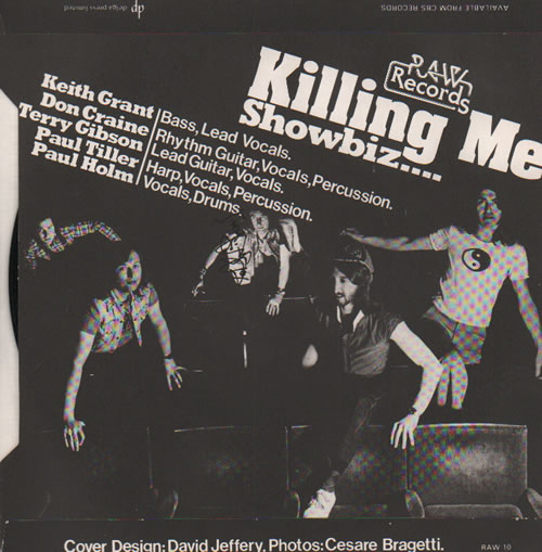 Downliners Sect Showbiz - Autographed 7" vinyl single (7 inch record / 45) UK DWS07SH635679