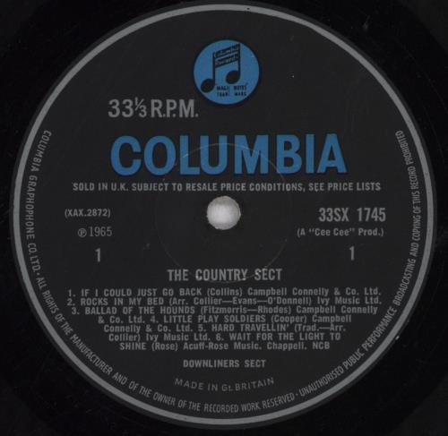 Downliners Sect The Country Sect - EX vinyl LP album (LP record) UK DWSLPTH228944
